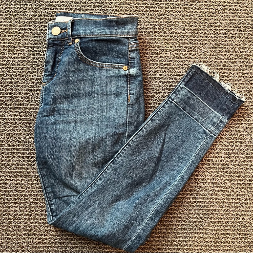 Loft curvy jeans